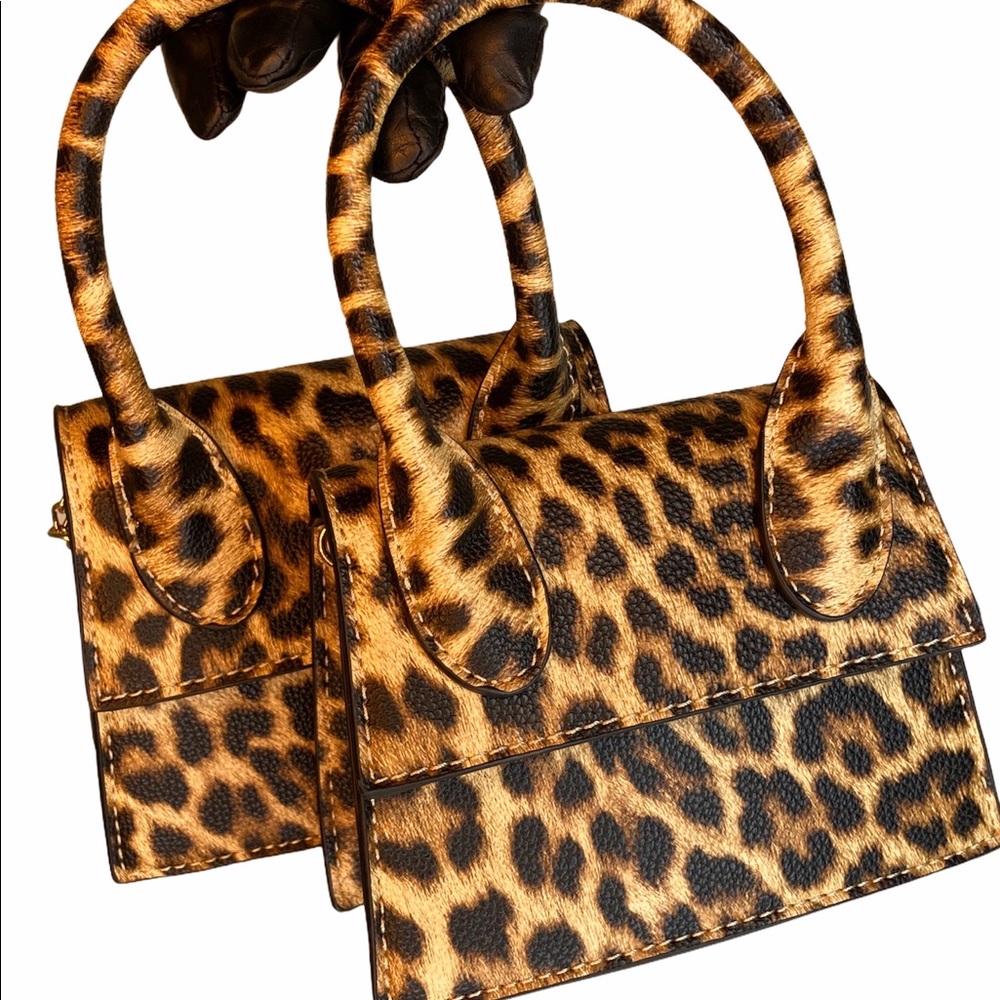 Cheetah Print Mini Handbag